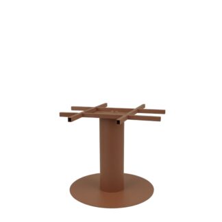 LABEL51 Eetkamertafel Tafelpoot Extra Stable - Coral - Metaal - 70x70x72 cm