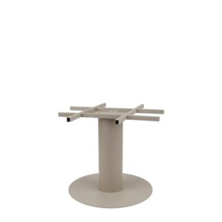 LABEL51 Eetkamertafel Tafelpoot Extra Stable - Taupe - Metaal - 75x75x72 cm