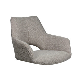 LABEL51 Eetkamerstoel Mix and Match - Mushroom - Royal Boucle - One Size