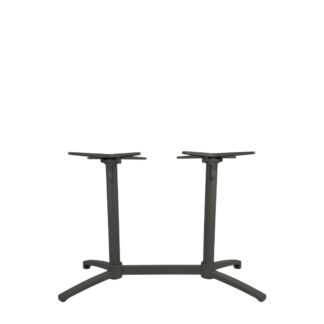 LABEL51 Eetkamertafel Tafelpoot Vouwbaar - Forest - Metaal - 72 cm - Dubbel