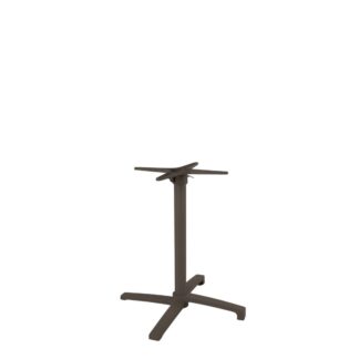 LABEL51 Eetkamertafel Tafelpoot Vouwbaar - Brons - Metaal - 4-Poot