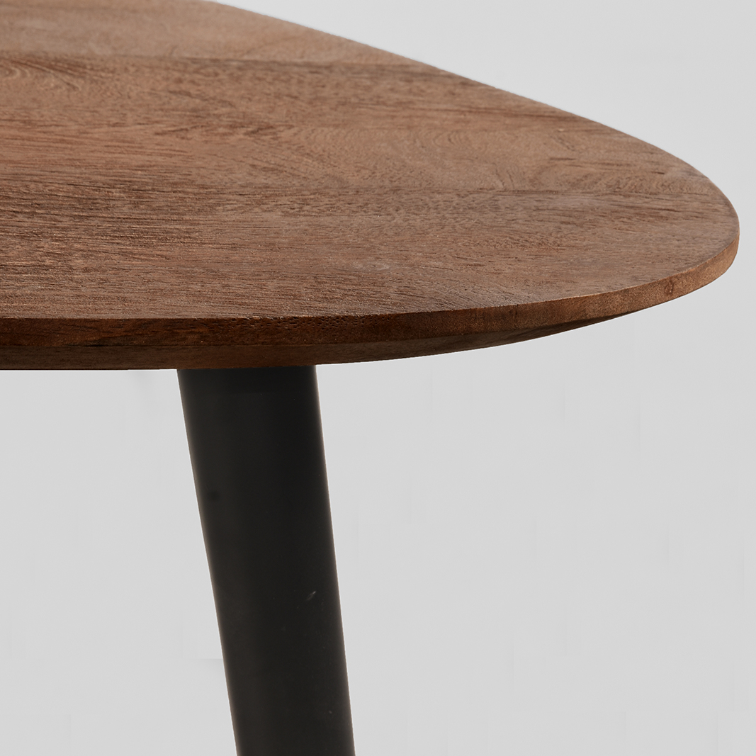 LABEL51 Salontafel Rock - Nature Smooth - Mangohout - 110 cm - Afbeelding 5