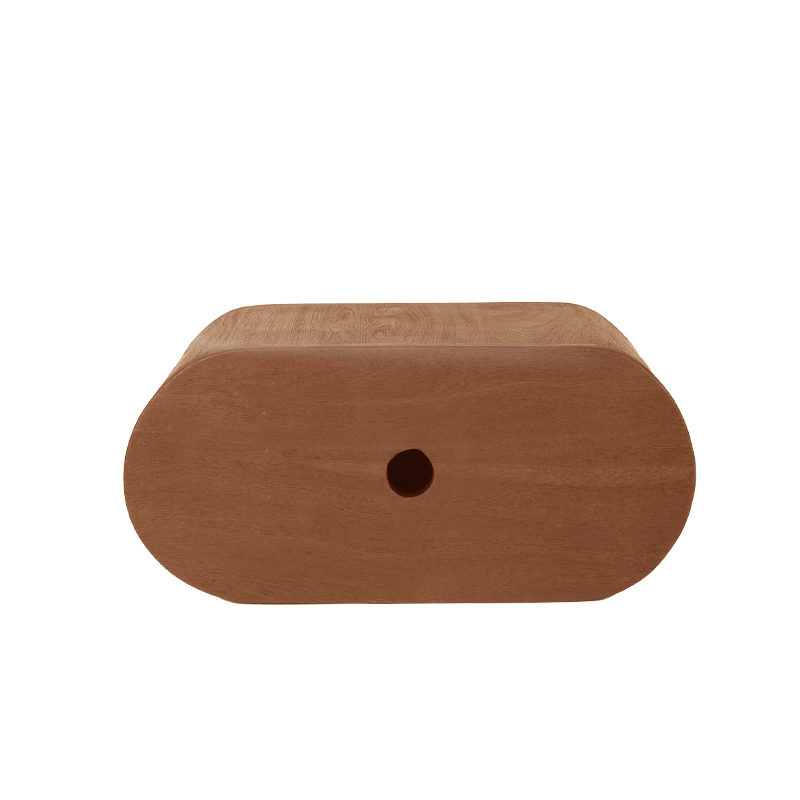 LABEL51 Bijzettafel Rise - Nature Smooth - Mangohout - 45 cm - Afbeelding 3