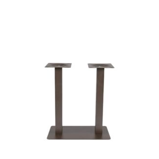 LABEL51 Eetkamertafel Tafelpoot Dubbel - Brons - Metaal - Dubbel - 92 cm