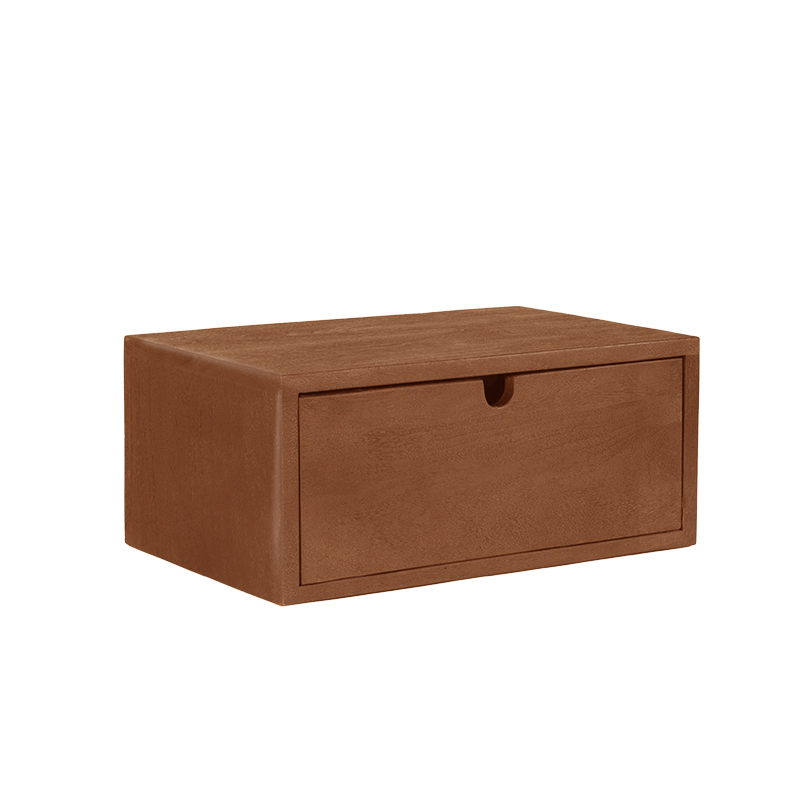 LABEL51 Bijzettafel Hover - Nature Smooth - Mangohout - 45 cm