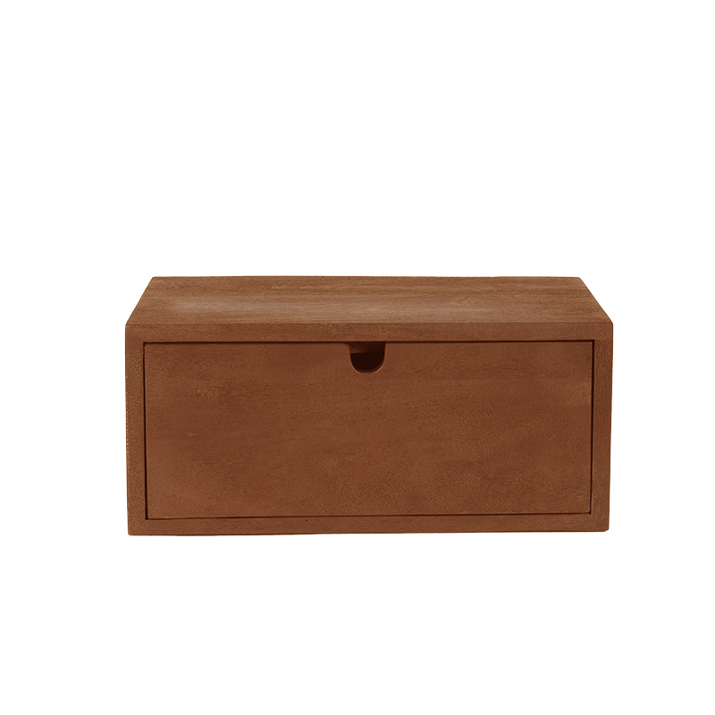 LABEL51 Bijzettafel Hover - Nature Smooth - Mangohout - 45 cm - Afbeelding 3