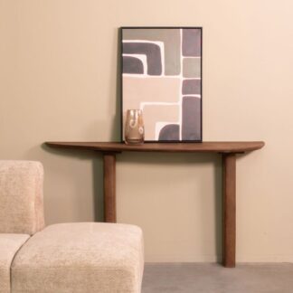 LABEL51 Sidetable Wow - Nature Smooth - Mangohout - 135 cm